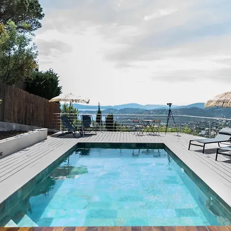 Splendid With Swimming Pool & Sea View Saint-Peïre-sur-Mer